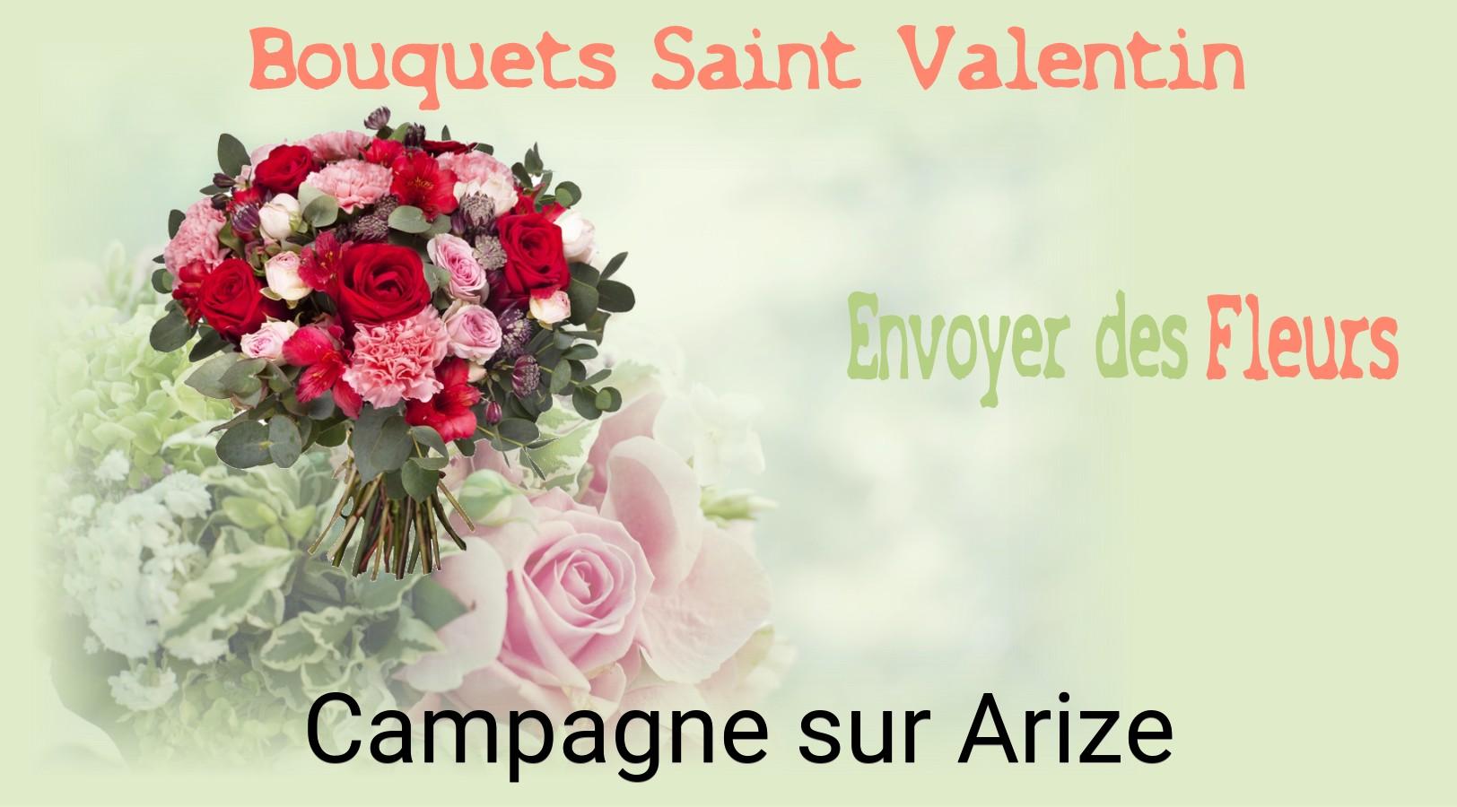 Roses de Saint-Valentin livrées à Campagne-sur-Arize